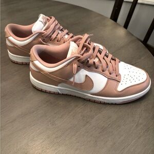 Nike Women’s Dunk Low - White/Rose Whisper Women’s Size 9.5